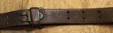 Original WWI U.S. GI issue M1907 Leather Sling for the 1903 Springfield and U.S. M1917 Enfield Rifle Leather Sling marked G.&K. 1918 - 10 of 25