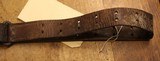 Original WWI U.S. GI issue M1907 Rifle Leather Sling marked W.T. & B.Co 1919 - 11 of 16