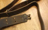 Original WWI U.S. GI issue M1907 Rifle Leather Sling marked W.T. & B.Co 1919 - 8 of 16