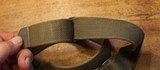 Original USGI Cotton  M1 Garand \ Springfield Rifle Sling.  No marking to date it.  Flat faced buckle, - 16 of 18