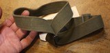 Original USGI Cotton  M1 Garand \ Springfield Rifle Sling.  No marking to date it.  Flat faced buckle, - 15 of 18