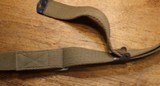 Original USGI Cotton  M1 Garand \ Springfield Rifle Sling.  We see a marking or MRT 43, it could be 48 - 3 of 20