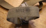 Original USGI Cotton  M1 Garand \ Springfield Rifle Sling.  We see a marking or MRT 43, it could be 48 - 16 of 20