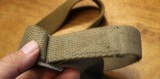 Original USGI Cotton  M1 Garand \ Springfield Rifle Sling.  We see a marking or MRT 43, it could be 48 - 11 of 20