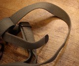 Original USGI Cotton  M1 Garand \ Springfield Rifle Sling.  We see a marking or MRT 43, it could be 48 - 8 of 20