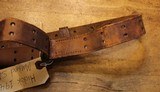 WW2 USGI Original U.S. WWII M1907 Leather Sling marked Hickok 43 - 5 of 25