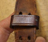 WW2 USGI Original U.S. WWII M1907 Leather Sling marked Hickok 43 - 21 of 25