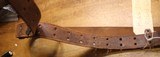 WW2 USGI Original U.S. WWII M1907 Leather Sling marked Hickok 43 - 19 of 25
