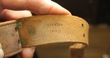WW2 USGI Original U.S. WWII M1907 Leather Sling marked Hickok 43 - 16 of 25
