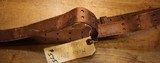WW2 USGI Original U.S. WWII M1907 Leather Sling marked Hickok 43 - 4 of 25