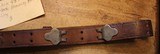US Army USMC Marine WW2 HICKOK 3 PRONG LEATHER BAR SLING 1943 Rifle Carrier - 7 of 20