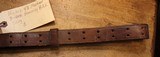 US Army USMC Marine WW2 HICKOK 3 PRONG LEATHER BAR SLING 1943 Rifle Carrier - 4 of 20
