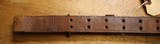 US Army USMC Marine WW2 HICKOK 3 PRONG LEATHER BAR SLING 1943 Rifle Carrier - 5 of 20