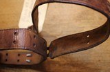 US Army USMC Marine WW2 HICKOK 3 PRONG LEATHER BAR SLING 1943 Rifle Carrier - 13 of 20
