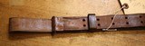 US Army USMC Marine WW2 HICKOK 3 PRONG LEATHER BAR SLING 1943 Rifle Carrier - 2 of 20
