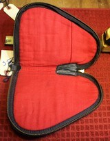 Factory Browning Black Gun Rug or Gun Case with Red Interior - 4 of 5