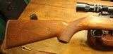 Ruger 10/22 Mannlicher Walnut 22LR with Weaver Micro-Trak 2.5X7 with Sling - 3 of 25