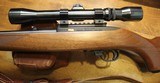 Ruger 10/22 Mannlicher Walnut 22LR with Weaver Micro-Trak 2.5X7 with Sling - 7 of 25