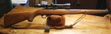 Ruger 10/22 Mannlicher Walnut 22LR with Weaver Micro-Trak 2.5X7 with Sling - 2 of 25