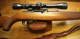 Ruger 10/22 Mannlicher Walnut 22LR with Weaver Micro-Trak 2.5X7 with Sling - 4 of 25