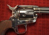 Colt Single Action Army Revolver 44 Special Nickel P1746 3rd Generation 4 3/4" Barrel - 9 of 25
