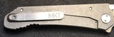 Medford Custom 187 Drop Point Tanto Ti Folding Knife - 10 of 25