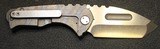 Medford Custom Praetorian Genesis Flamed Ti Tanto Folding Knife - 2 of 25