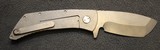 Medford Custom TFF-2 Flipper Frame Lock Knife Black G-10 (4" Black SW) MKT - 2 of 25