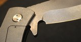 Medford Custom TFF-2 Flipper Frame Lock Knife Black G-10 (4" Black SW) MKT - 21 of 25