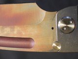 Medford Custom Marauder Tanto Flame Ti (4.25 Vulcan) Folding Knife - 15 of 25