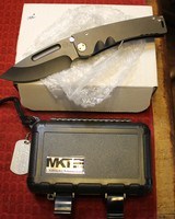 Medford Custom Marauder Full Size Drop Point Blade Folding Knife Full PVD - 1 of 25