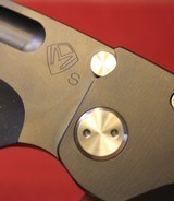 Medford Custom Marauder Full Size Drop Point Blade Folding Knife Full PVD - 9 of 25
