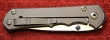 Chris Reeve Sebenza 25 Frame Lock (3.625" Stonewash) Custom Folding Knife - 18 of 25