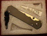 Chris Reeve Sebenza 25 Frame Lock (3.625" Stonewash) Custom Folding Knife - 25 of 25