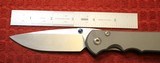Chris Reeve Sebenza 25 Frame Lock (3.625" Stonewash) Custom Folding Knife - 3 of 25