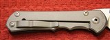 Chris Reeve Sebenza 25 Frame Lock (3.625" Stonewash) Custom Folding Knife - 6 of 25