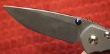 Chris Reeve Sebenza 25 Frame Lock (3.625" Stonewash) Custom Folding Knife - 8 of 25