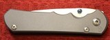 Chris Reeve Sebenza 25 Frame Lock (3.625" Stonewash) Custom Folding Knife - 16 of 25