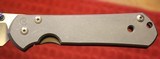 Chris Reeve Large Sebenza 21 Frame Lock (3.625" Stonewash) Blade Custom Folding Knife - 12 of 25