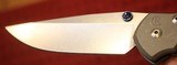 Chris Reeve Large Sebenza 21 Frame Lock (3.625" Stonewash) Blade Custom Folding Knife - 5 of 25
