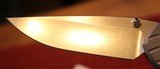 Wilson Combat Star-Benza Titanium Framelock Chris Reeve Custom Folding Knife - 10 of 25
