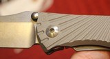 Wilson Tactical® / Chris Reeve Knives - Star-Tac Titanium Framelock "The Umnumzaan" - 9 of 25