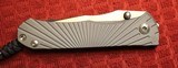 Wilson Tactical® / Chris Reeve Knives - Star-Tac Titanium Framelock "The Umnumzaan" - 18 of 25