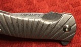 Wilson Combat Defiant Starburst Flipper, Titanium Framelock Custom Knife (Les George) - 25 of 25