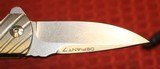 Wilson Combat Defiant Starburst Flipper, Titanium Framelock Custom Knife (Les George) - 8 of 25