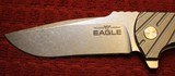 Wilson Combat "Eagle" Framelock Titanium Flipper Custom Folding Knife - 3 of 25
