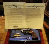Smith & Wesson 44 Magnum 4"  Pre 29 4 Screw Blue with Black Box, Tools and S&W Letter. - 1 of 25
