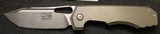 Chaves American Made JB Stout Megalodon 325 Frame Lock Knife (3.25" Stonewash) Custom - 1 of 25