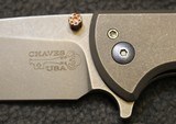 Ferrum Forge + Chaves Veloz Flipper Knife Plain Gray (3.125" Stonewash) FFKW Custom - 7 of 25