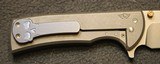 Ferrum Forge + Chaves Veloz Flipper Knife Plain Gray (3.125" Stonewash) FFKW Custom - 6 of 25